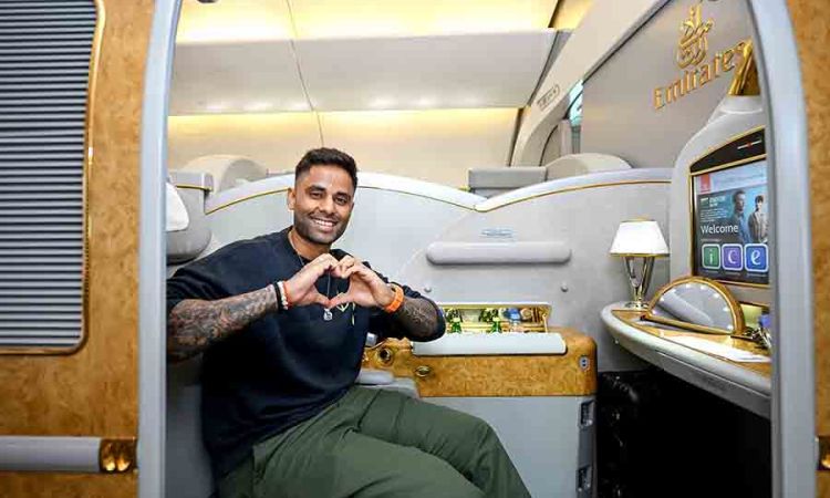 Emirates ready to take to the field ahead of ICC Men’s T20 World Cup, featuring Suryakumar Yadav in its new ad campaign